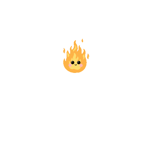 Studio Ghibli Fire Sticker