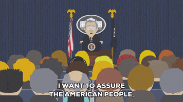 george w. bush president GIF by South Park 