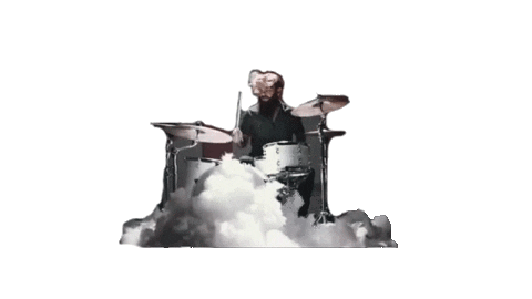 drums drumming Sticker by Dance Gavin Dance