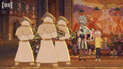 Rick And Morty Running GIF by Adult Swim