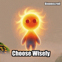 Wisdom Choose Wisely GIF by Bloomscroll