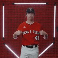 Brady Trombello GIF by Texas Tech Baseball