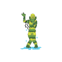 Swamp Monster Sticker by Harveys Seatbelt Bag