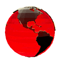 Red Planet 3D Sticker by SuperGSATB