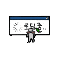 Loading Waiting Sticker by biospectrum