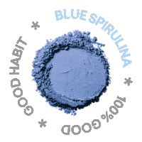 goodhabitskin skincare skin bluelight spirulina Sticker