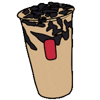 Bubble Tea Drinks Sticker