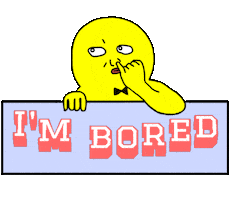 Bored Fun Sticker by Junjun【pontan】