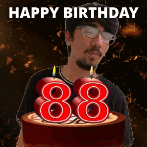 Happy 88Th Birthday GIF