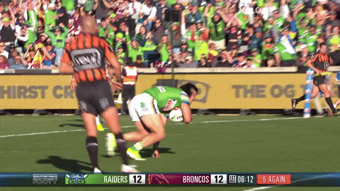 Nrl Weekes GIF by Canberra Raiders