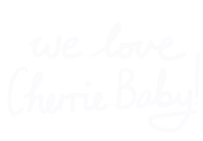 We Love Cb Sticker by Cherrie Baby