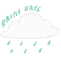 Rainy Days Rain Sticker