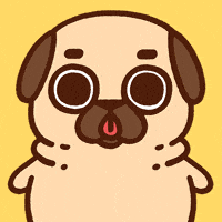 Bow Thank You GIF by Puglie Pug