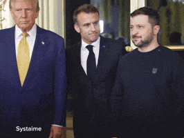 Trump Kiss GIF by systaime