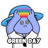 Green Day Crypto Sticker by Kwantel