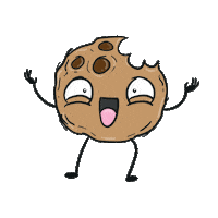 Cookie Keks Sticker by Pummel & Friends