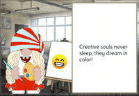 Gnome Art Class GIF