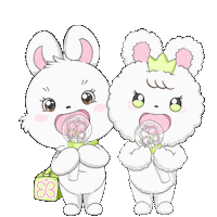 Park Eun Bin Fighting Sticker