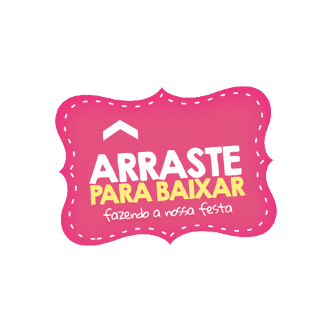 Baixar Sticker by Fazendo a Nossa Festa
