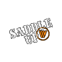 Dallas Saddle Up Sticker by Wireless Vision