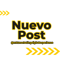 New Post Go Sticker by MKT Marketing Digital