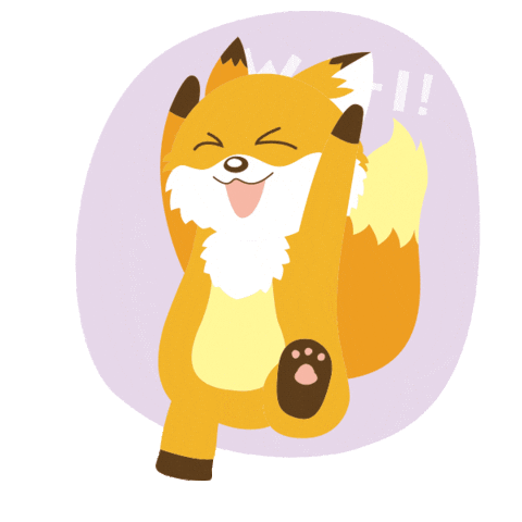 hotelmetropolitankawasaki giphyupload fox kitsune hokkaido Sticker