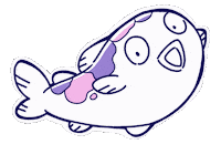 Pop Carp Sticker by ojiya_oyaji
