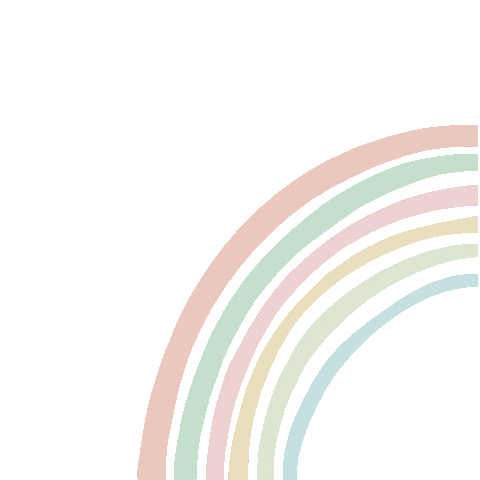 Rainbow Color Sticker