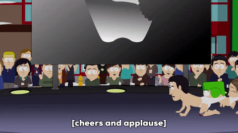 kyle broflovski cheers GIF by South Park 