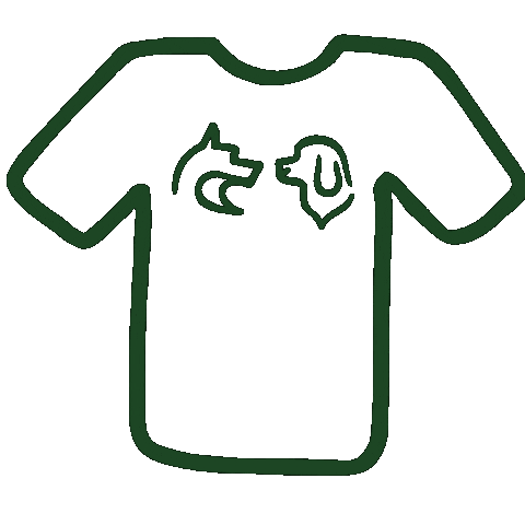 T-Shirt Nachhaltig Sticker by Hunderunde