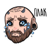 Tattoo Satan Sticker
