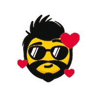 In Love Heart Sticker by Zé Delivery