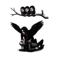 Bird Monster GIF