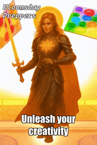 Happy Art GIF by Bloomsday Preppers
