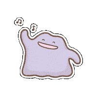 Happy Ditto Sticker by Pokémon