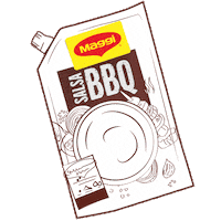 Bbq Sticker by Maggi Ecuador