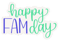 Family Sunday Sticker