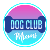 DogClubMiami dog dogs dog club miami dogclub Sticker