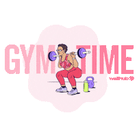 Gym Working Out Sticker by Wellhub