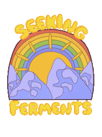 Kombucha Sticker by Seekingkombucha
