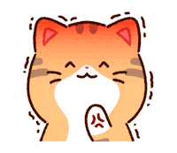 nyanyaongg angry sticker mad rage Sticker