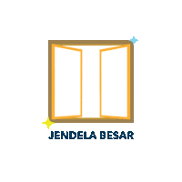 Jendela Besar Sticker by paragonproperty.id