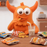 Fast Food Eating GIF by Momo & Tulus