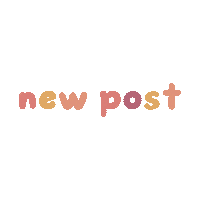 New Post Sticker