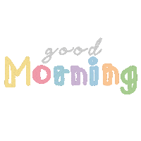Good Morning Text Sticker