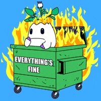 Nervous Its Fine GIF by Magic Eden