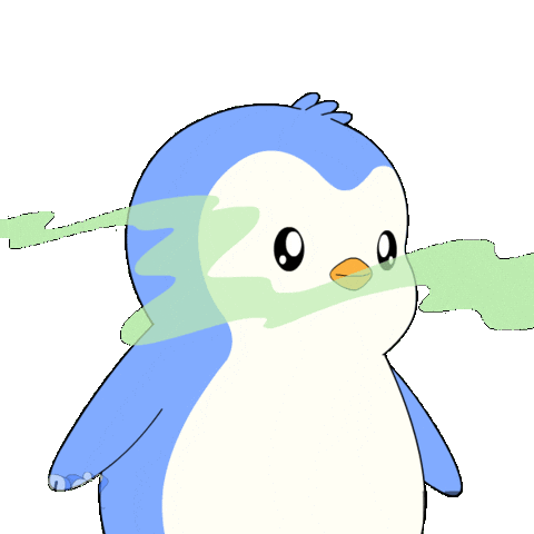 Penguin Do Not Want Sticker by Pudgy Penguins