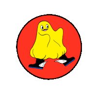 Ghost Pin Sticker by NOBROW Ltd