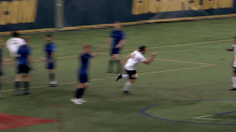 Soccer Hug GIF by Canisius Athletics