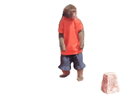 Fun Monkey Sticker